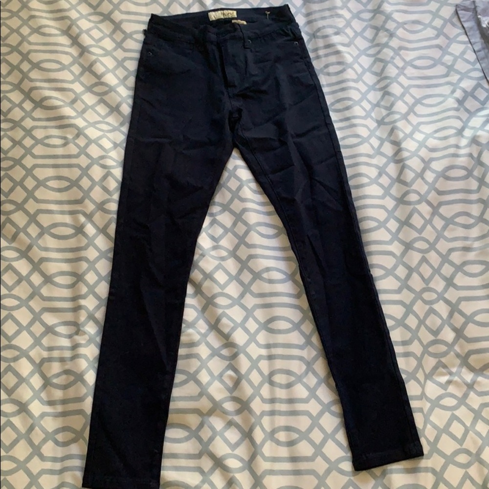 Navy blue jeggings